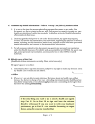 Advance Directive for Health Care Form - Maryland, Page 10