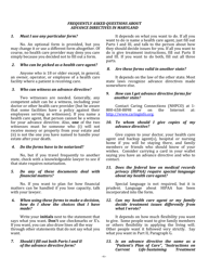 Advance Directive for Health Care Form - Maryland, Page 5
