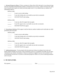 Advance Directive for Health Care Form - Oregon, Page 4