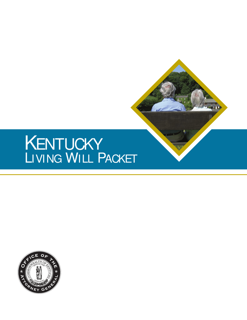 Kentucky Living Will Packet - Kentucky, Page 1