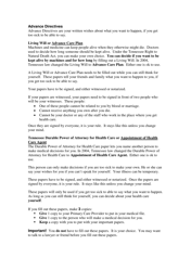 Tennessee Advance Directives and Living Wills Booklet - Tennessee, Page 2