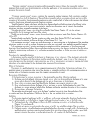 Declaration to Physicians (Wisconsin Living Will Form) - Wisconsin, Page 2