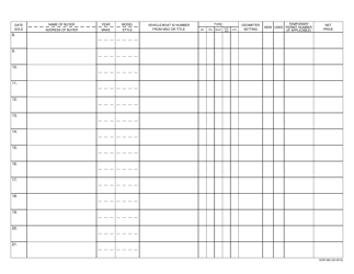 Form 385 Dealer&#039;s Monthly Sales Report - Missouri, Page 2