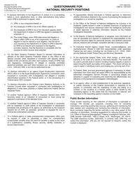 OPM Form SF-86 Questionnaire for National Security Positions, Page 3