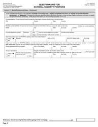 OPM Form SF-86 Questionnaire for National Security Positions, Page 40