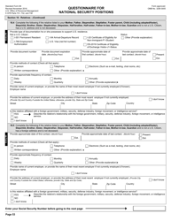 OPM Form SF-86 Questionnaire for National Security Positions, Page 56