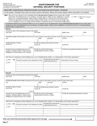 OPM Form SF-86 Questionnaire for National Security Positions, Page 80