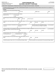 OPM Form SF-86 Questionnaire for National Security Positions, Page 82
