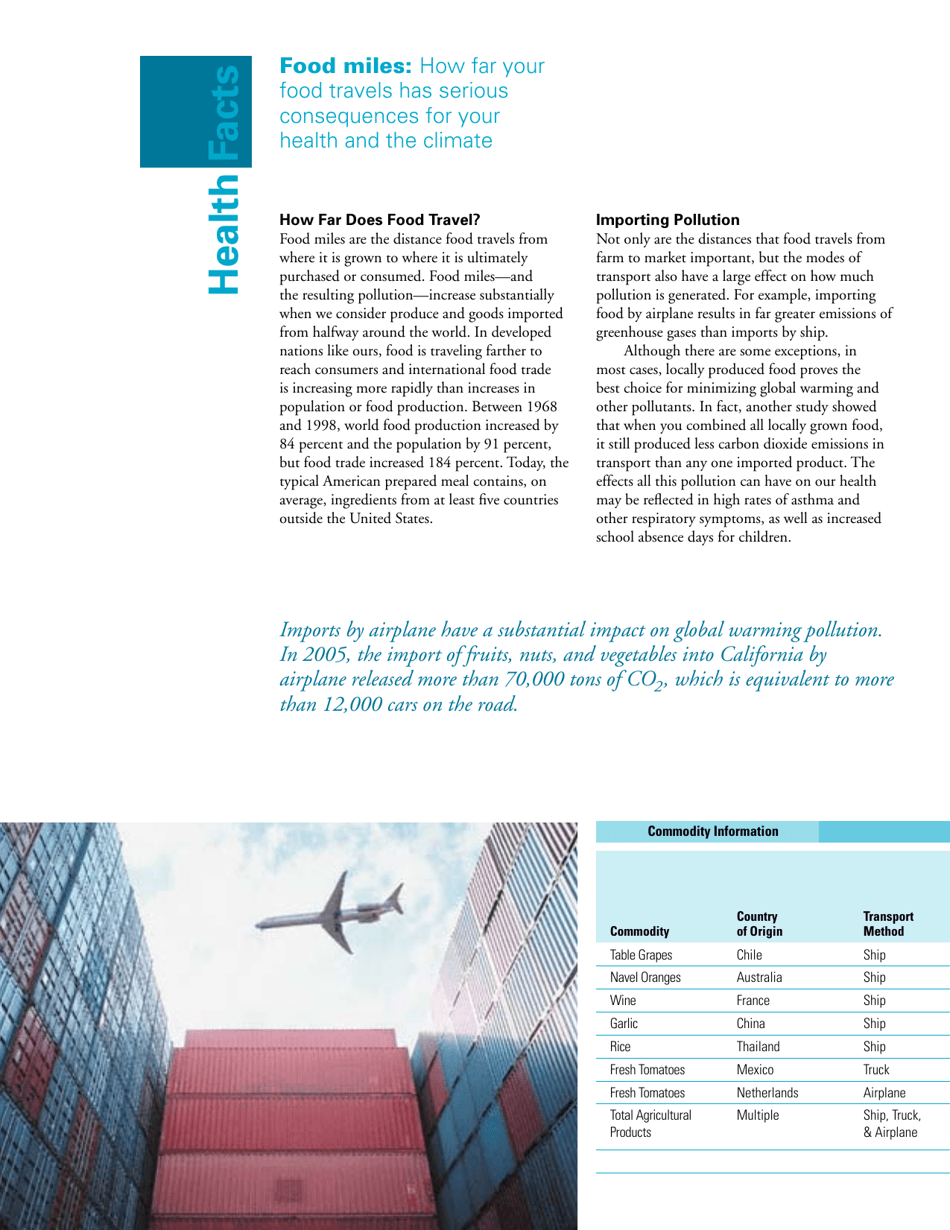 Food Miles: How Far Your Food Travels Has Serious Consequences for Your Health and the Climate - Natural Resources Defense Council, Page 2
