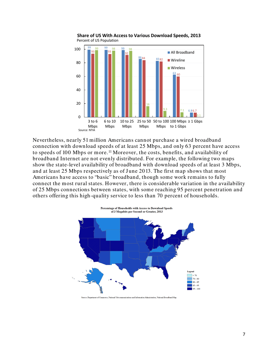Community-Based Broadband Solutions: the Benefits of Competition and Choice for Community Development and Highspeed Internet Access, Page 7