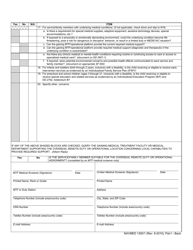 NAVMED Form 1300/1 Medical, Dental and Educational Suitability Screening for Service and Family Members, Page 2