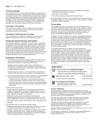 Form ST-121.9 Exempt Purchase Certificate for Certain Property and Services Used in Dramatic and Musical Arts Performances - New York, Page 2