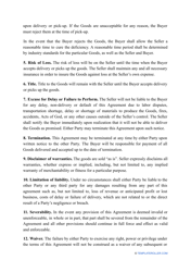 Sales Contract Template, Page 2