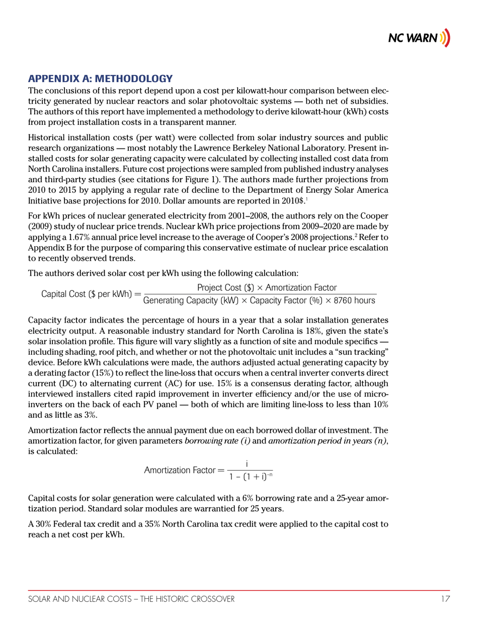 Solar and Nuclear Costs - the Historic Crossover, Page 17
