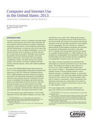 &quot;Computer and Internet Use in the United States: 2013 (American Community Survey Reports)&quot;