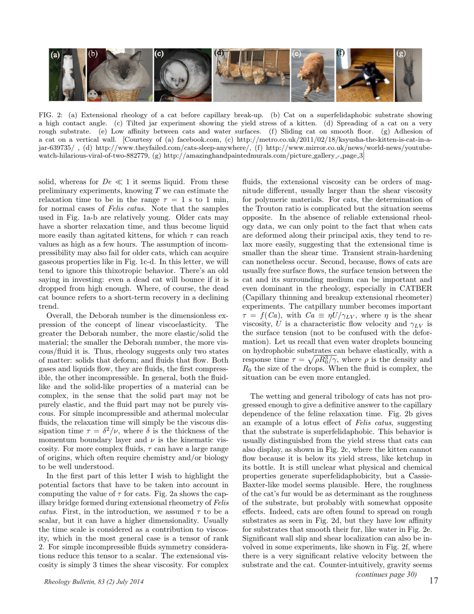 Rheology Bulletin (Volume 83 Number 2) - the Society of Rheology, Page 17