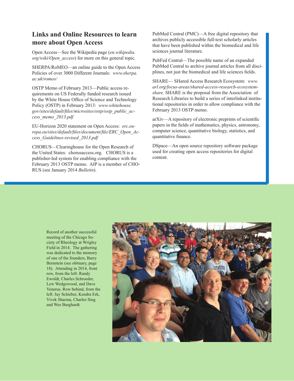 Rheology Bulletin (Volume 83 Number 2) - the Society of Rheology, Page 29