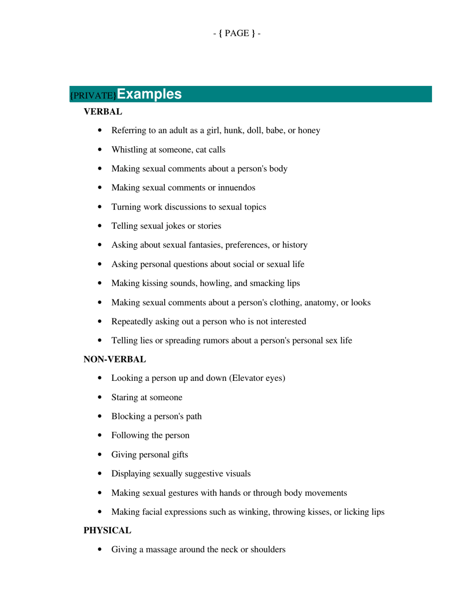 What Is Sexual Harassment? - the United Nations, Page 3