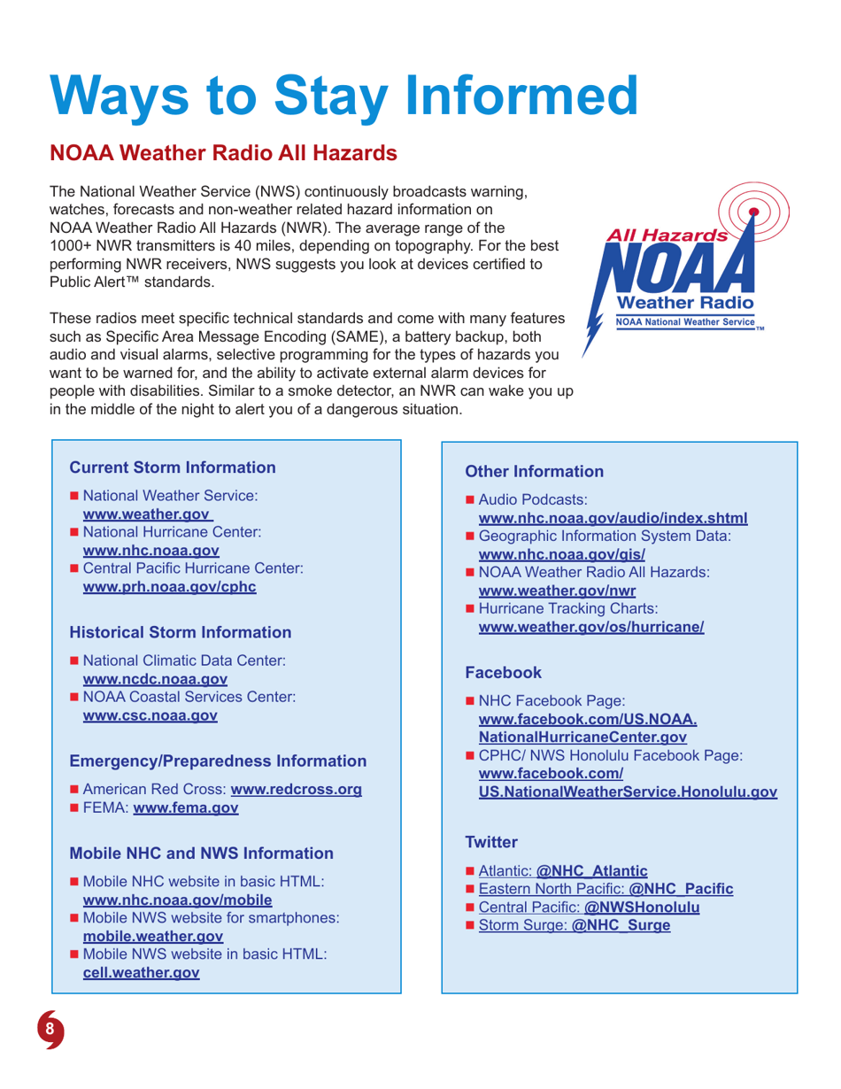 Tropical Cyclones - National Weather Service, Page 8