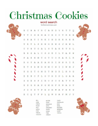 Christmas Cookies for Santa Kids&#039; Activity Sheets, Page 3
