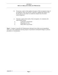 Appendix A Information Breach Reporting Form - Nova Scotia, Canada, Page 6