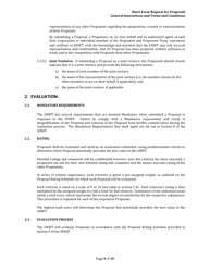 Instructions for Short-Form Request for Proposals - Northwest Territories, Canada, Page 9