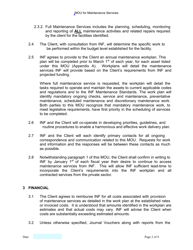 Memorandum of Understanding for Maintenance Services - Northwest Territories, Canada, Page 2