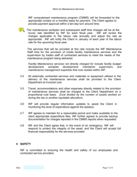 Memorandum of Understanding for Maintenance Services - Northwest Territories, Canada, Page 3