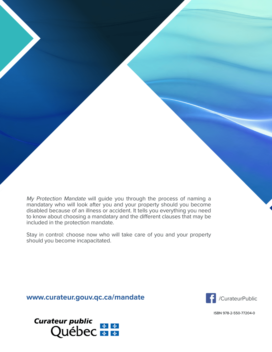 Protection Mandate - Quebec, Canada, Page 24
