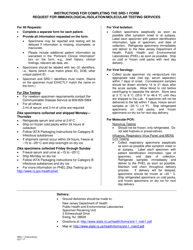 Form SRD-1 Request for Immunological/Isolation Services-Viral Testing Unit - New Jersey, Page 2