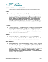 Department-Conducted Research Partner Agreement Industrial Hemp Growers - New York, Page 11