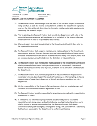 Department-Conducted Research Partner Agreement Industrial Hemp Growers - New York, Page 8