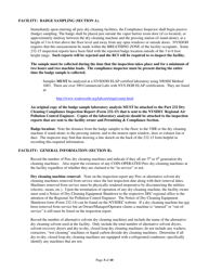 Instructions for Form 232-15 Part 232 Dry Cleaning Facility Compliance Inspection Report - New York, Page 3