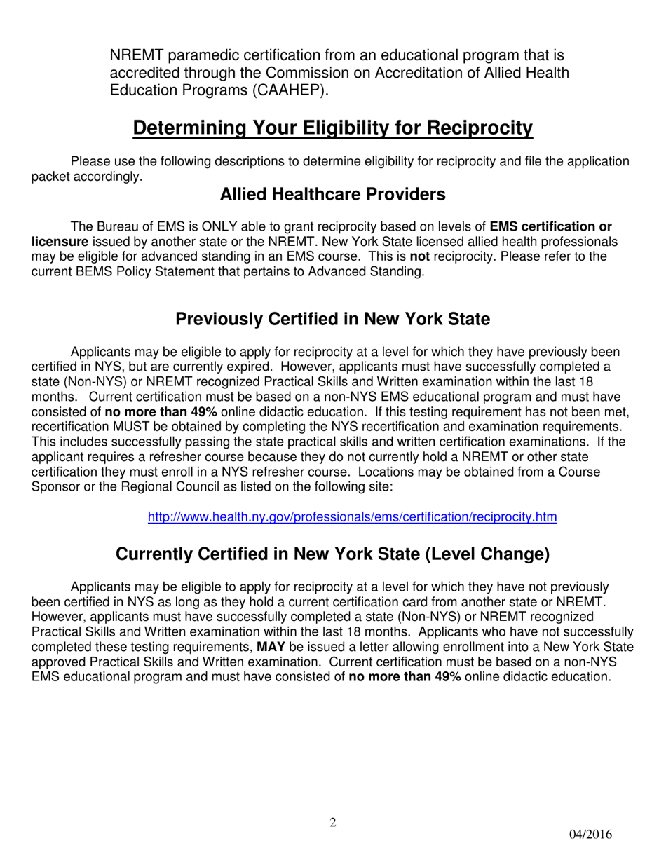 Instructions for Form DOH-2177, DOH-2178, DOH-2183 - New York, Page 3