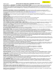 Form PERM64 Application for an Amendment to a Divisible Load Overweight Permit - New York, Page 2