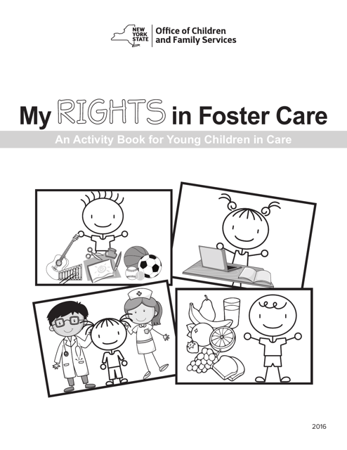 My Rights in Foster Care an Activity Book for Young Children in Care - New York Download Pdf