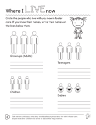 My Rights in Foster Care an Activity Book for Young Children in Care - New York, Page 10