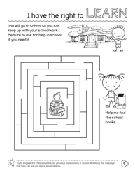 My Rights in Foster Care an Activity Book for Young Children in Care - New York, Page 15