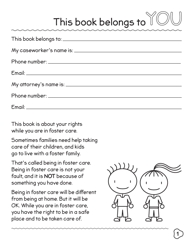 My Rights in Foster Care an Activity Book for Young Children in Care - New York, Page 7