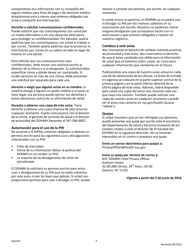 Aviso De Practicas De Privacidad Acuse De Recibo - New York City (Spanish), Page 4