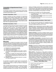 Instructions for Form CD-405 C-Corporation Tax Return - North Carolina, Page 10