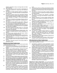 Instructions for Form CD-405 C-Corporation Tax Return - North Carolina, Page 8