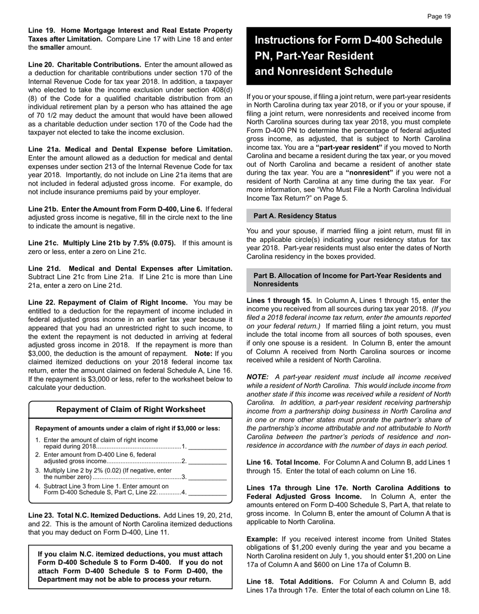 download-instructions-for-form-d-400-individual-income-tax-return-pdf-2018-templateroller