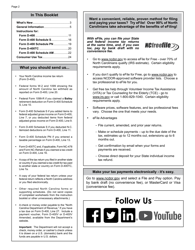 Download Instructions for Form D-400 Individual Income Tax Return PDF