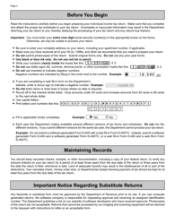 Instructions for Form D-400 Individual Income Tax Return - North Carolina, Page 4