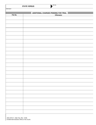 Form AOC-CR-211 Detainer Containing Notice of Rights - North Carolina, Page 2