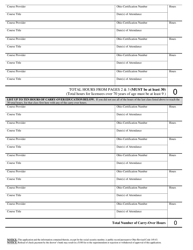 Form COM3681 License Renewal Application - Ohio, Page 3