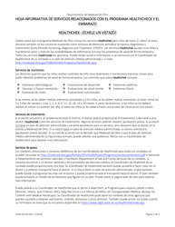 Document preview: Formulario ODM03528 Hoja Informativa De Servicios Relacionados Con El Programa Healthcheck Y El Embarazo - Ohio (Spanish)