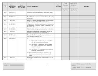 Application Review Checklist - Oklahoma, Page 4