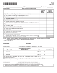 Form DR-908 Insurance Premium Taxes and Fees Return - Florida, Page 11